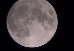 Full Moon | Spotting Scope Test